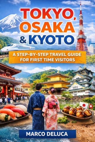 Tokyo, Osaka & Kyoto: A Step-by-Step Travel Guide for First Time Visitors