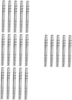 VILLCASE 20 Peças Fichário Bloco De Notas Pente De Ligação Planejadores Espinhos Pentes Mecanismo De Anel Pente Encadernação Espinhos Pastas De Arquivo De Escritório Clipes De Livro