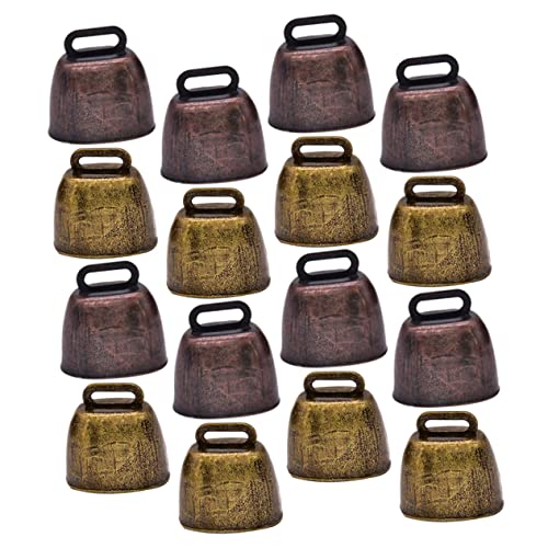 Cloches pour vaches au pâturage, 18 pièces en cuivre pour chevaux et loisirs créatifs
