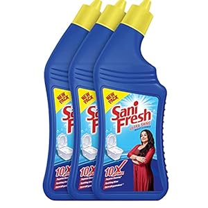 Sani Fresh Ultrashine Disinfectant Toilet Cleaner – 1.5X Extra Strong Extra Clean, 500ml (Buy 2 get 1 free)