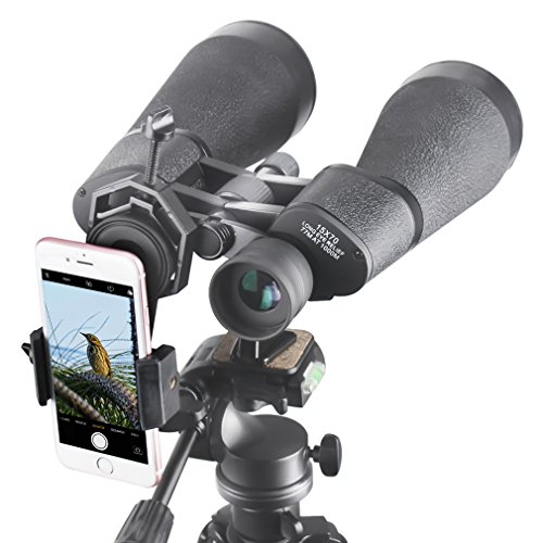 Gosky SkyView 15x70 Astronomy Binoculars, Giant Binoculars with Tripod Adapter, Digiscoping Adapter