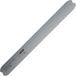 Staleks Pro Straight Metal Base for Nail File Expert 20 – Stainless Steel – Reusable Nail File Base – Manicure & Pedicure Tool – Compatible with Disposable Files