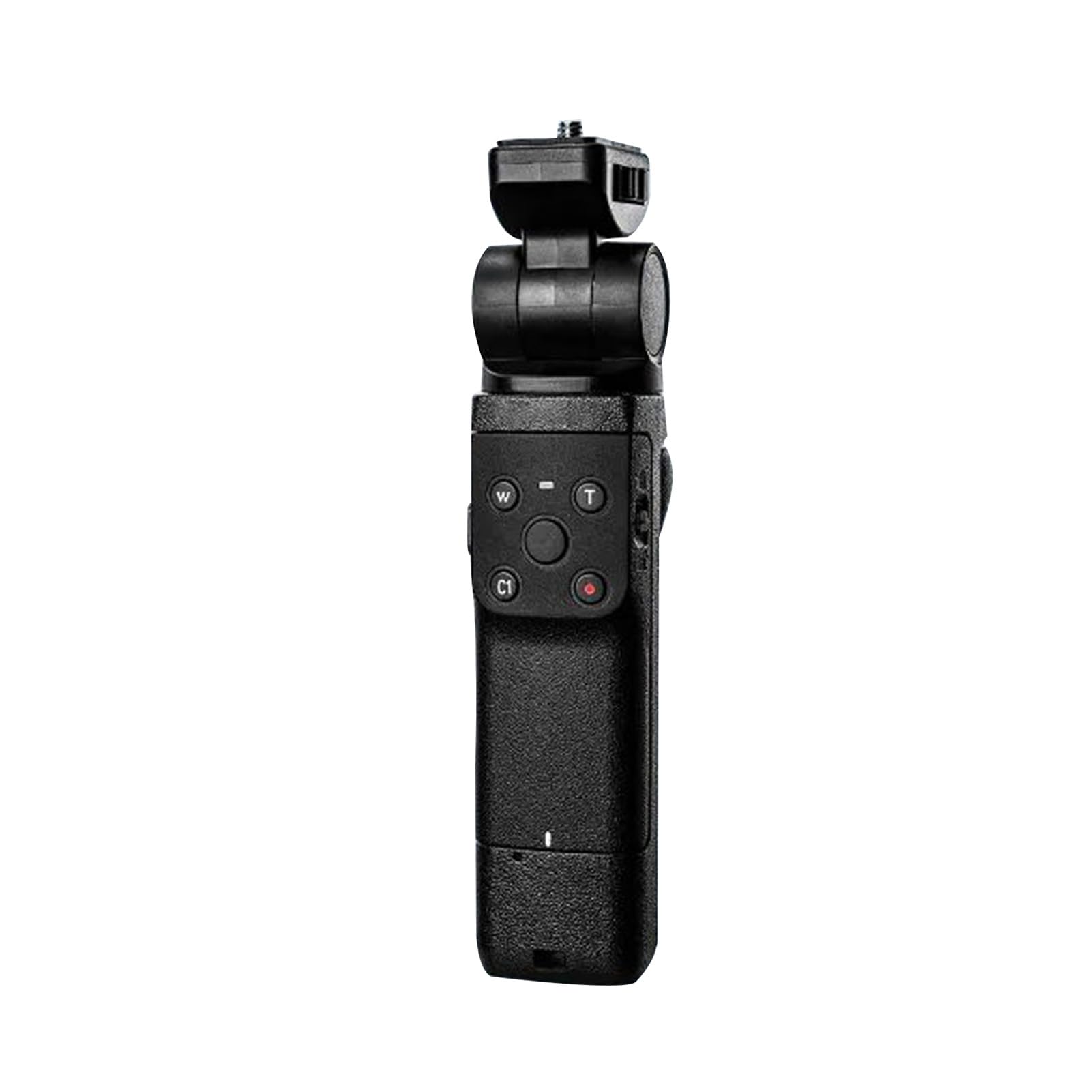 Empuñadura de Trípode Remota Inalámbrica, Empuñadura Ergonómica Remota Desmontable de 10 M con Rotación Panorámica de 360° y Giro Vertical de 180°, para Vlogging, Transmisión en