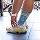 FISURA – Originale Unisex-Socken “Brillo” blau. Geschenksocken. Hohe blaue Socken. Socken mit italienischem Spruch. Baumwoll- und Polyester-Socken. Einheitsgröße.