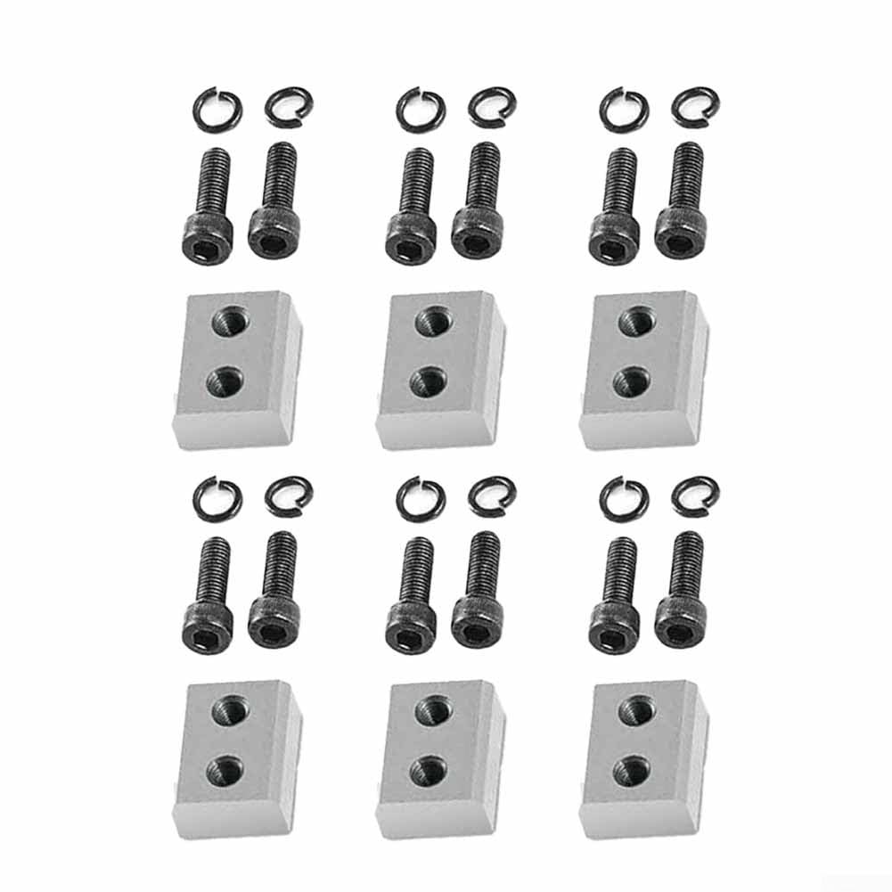 Set di 6 lame di ricambio in acciaio per taglierine elettriche per tondo per cemento armato, progettate per una facile installazione (tipo 25)