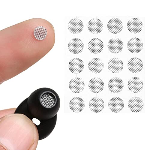 Image of 10pcs Self-adhere Professional Earphone Dust Network Shell Steel Mesh Filter Screen / 5mm Earphone Accessories (5mm)