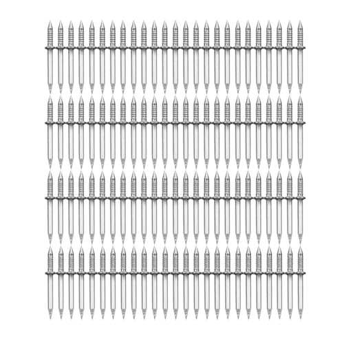 Clavos de cabeza doble Xuanqiu 400 piezas para zócalos de madera sin costuras miniatura 1
