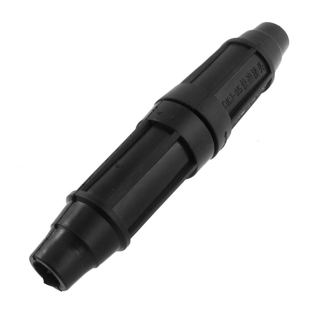 Ruilogod DKL-35 Female Male 25-35mm2 Welding Cable Connector Black 160-250A