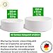 Hundenapf Keramik personalisiert mit Namen „Lieblings-Hund“ | Napf-Set mit/ohne Ständer | Doppelnapf Futternapf Fressnapf Trinknapf | große kleine mittelgroße Hunde Futterstation (2X 1300ml, Gestell)