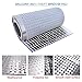 LLLKSX 304 Stainless Steel Expanded Metal Mesh, Perforated Sheet for Home, Industrial Use, Garden Fencing, Ventilation & Protection, Durable & Easy to Cut(W70*L300cm/W27.5*L118.1in)