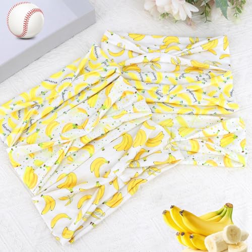Image of YARIEW 6Pcs Headbands Paisley Bandanas Head Bands Sweat Band Hair Wrap Headwrap Fashion Boho Wide Thick Workout Yoga Elastic Headbands Mens Cooling Running Sports Headband Sweatbands for Women and Men