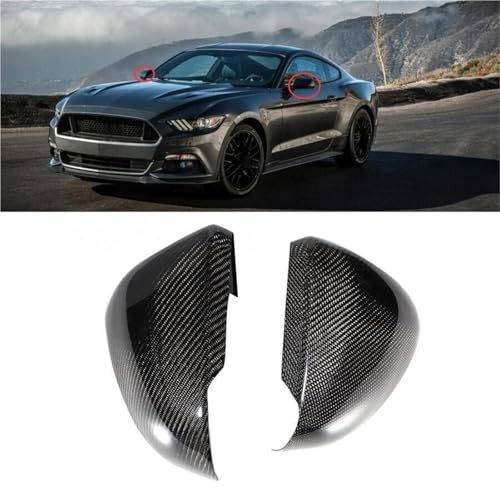 Couvercle de rétroviseur en carbone pour Mustang, l'accessoire idéal pour vos road trips