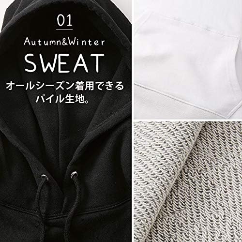 [301-sanmaruichi-] パーカー スウェット トレーナー プルオーバー 長袖 メンズ フード付き ポケット おしゃれ