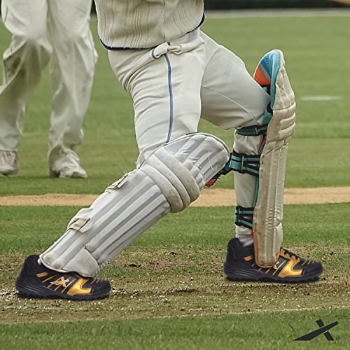 Image of Vector X Striker Cricket Shoes for Men & Boys Synthetic Leather Upper PVC Sole Studs Lace up Closure Lightweight & Durable Sports Shoe Ideal for Turf, Ground & Hard Surfaces