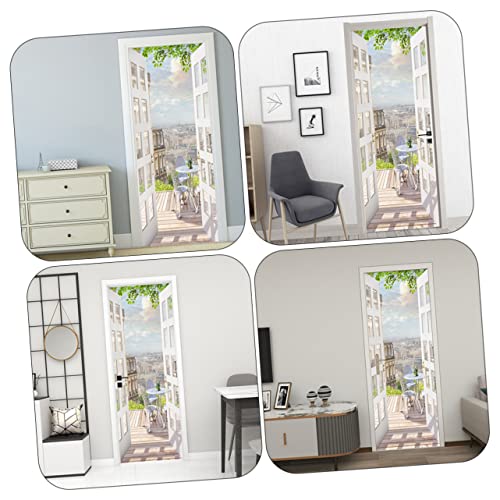 Autocollants de porte Uonlytech pour transformer un intérieur terne - 6