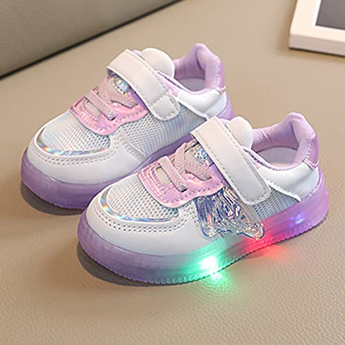 sfdgfhyf Sneaker for Baby Children Shoes LED Light Emitting Shoes Fashion Children Sport Light Shoes Mesh Breathable2