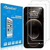 AMOVO Compatible with iPhone 12 Pro/iPhone 12 Screen Protector [Tempered Glass][Case Friendly][Anti...