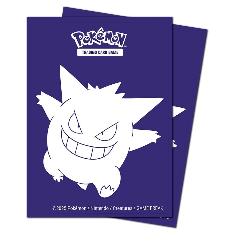 Ultra PRO - Elite Series Gengar 105ct APEX™ Deck Protector Sleeves for Pokemon, for TCG, Pokemon Card Protection, Collectible Sleeves, Gaming