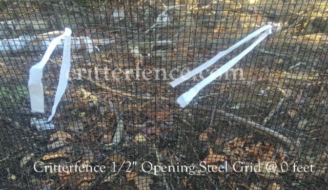 Critterfence® 3 x 100 Metal Fence (Black - Welded Wire- 1/2 x 1/2 Inch)