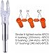 LEANPRO 6Pack X/S Lighted Nocks for Arrows .204