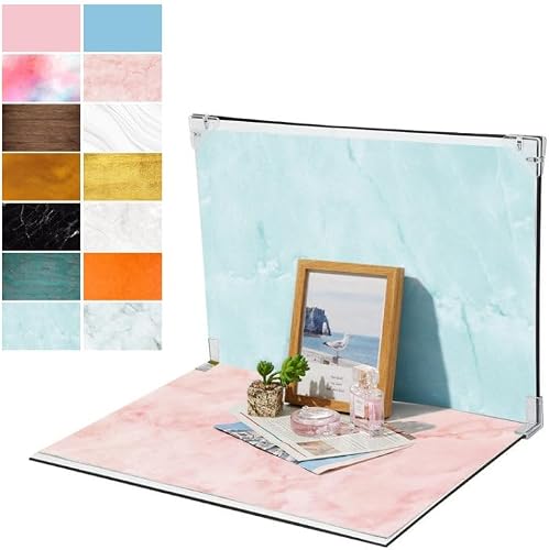 30x40cm 2+7 Thick Background Boards Photography Props Background Set, Style: Three