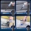 IHE Car Vacuum Cleaner, 15000Pa Handheld Cordless Rechargeable Wet & Dry Vacuum, 120W High Power for Car, Pet, Home, Office Cleaning, Washable HEPA Filter, Multi-Nozzles 01 #5