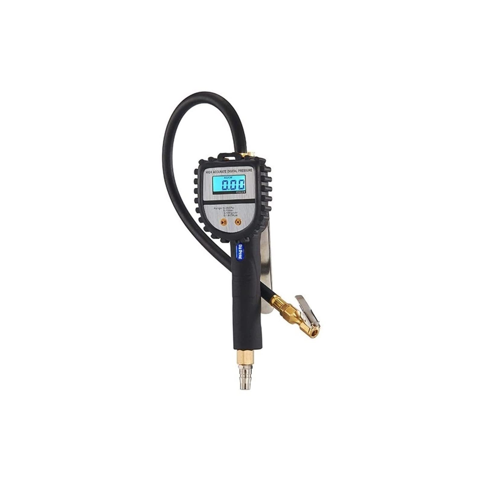 Inflador de neumáticos Digital con manómetro, presión máxima de 0-155 PSI, manómetro e inflador de presión de neumáticos Digital de Servicio Pesado