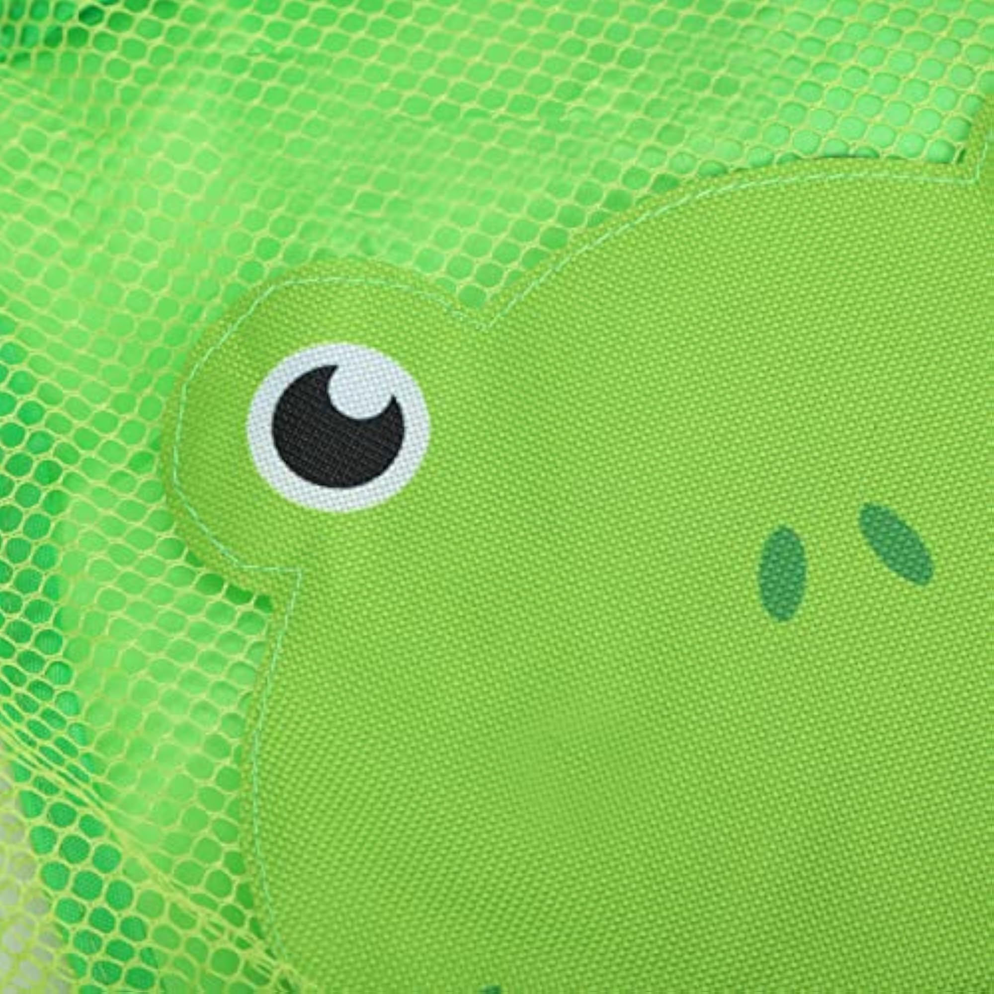 Kids Quick Dry Drawstring Beach Mesh Bag, Collapsible
