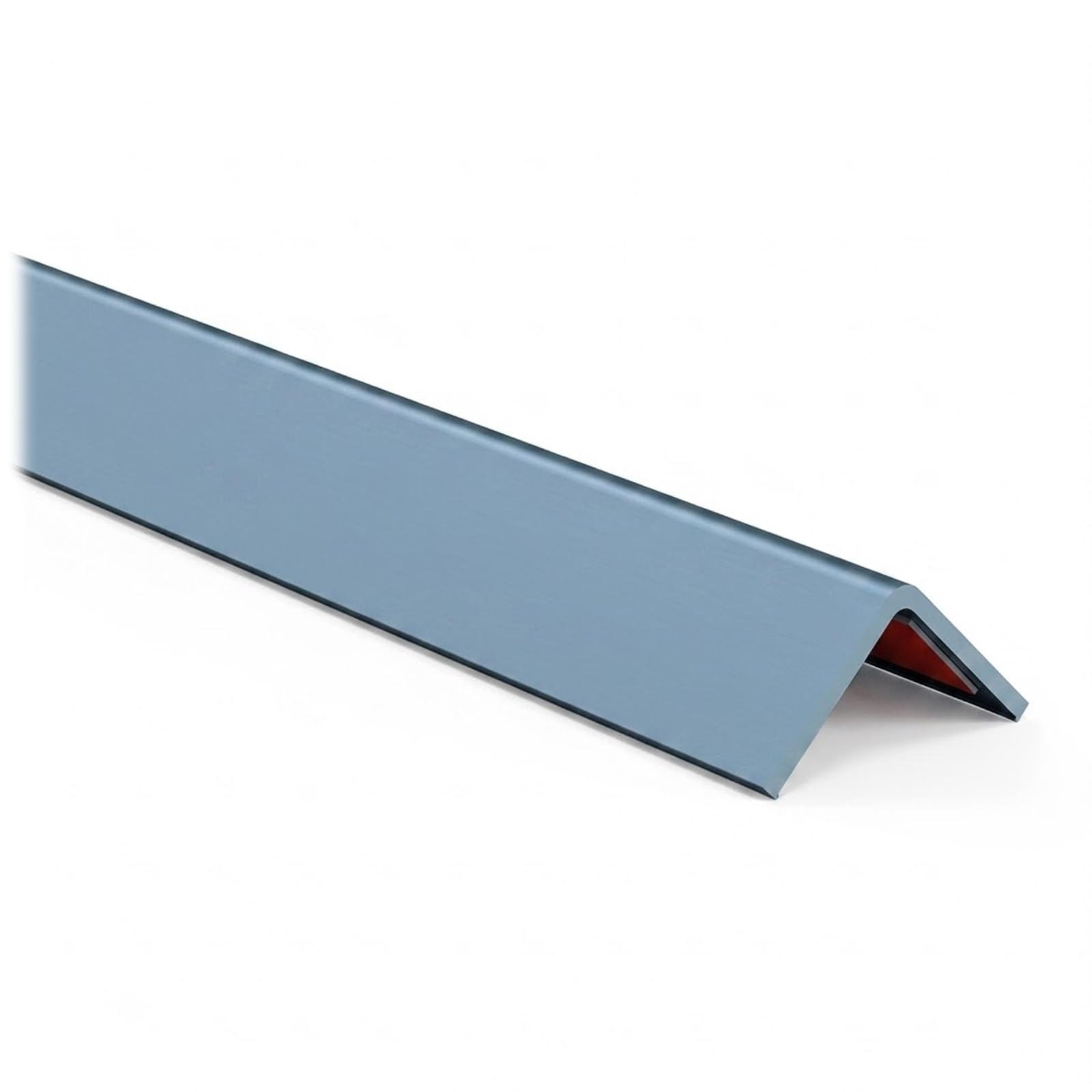 Perfil Protector de Esquinas PVC, Cantoneras de Pared Autoadhesivas Resistentes al Agua y Manchas, Instalación Rápida sin Agujeros para Bordes de Casa(Azul,3.6cmx1m(WxL))