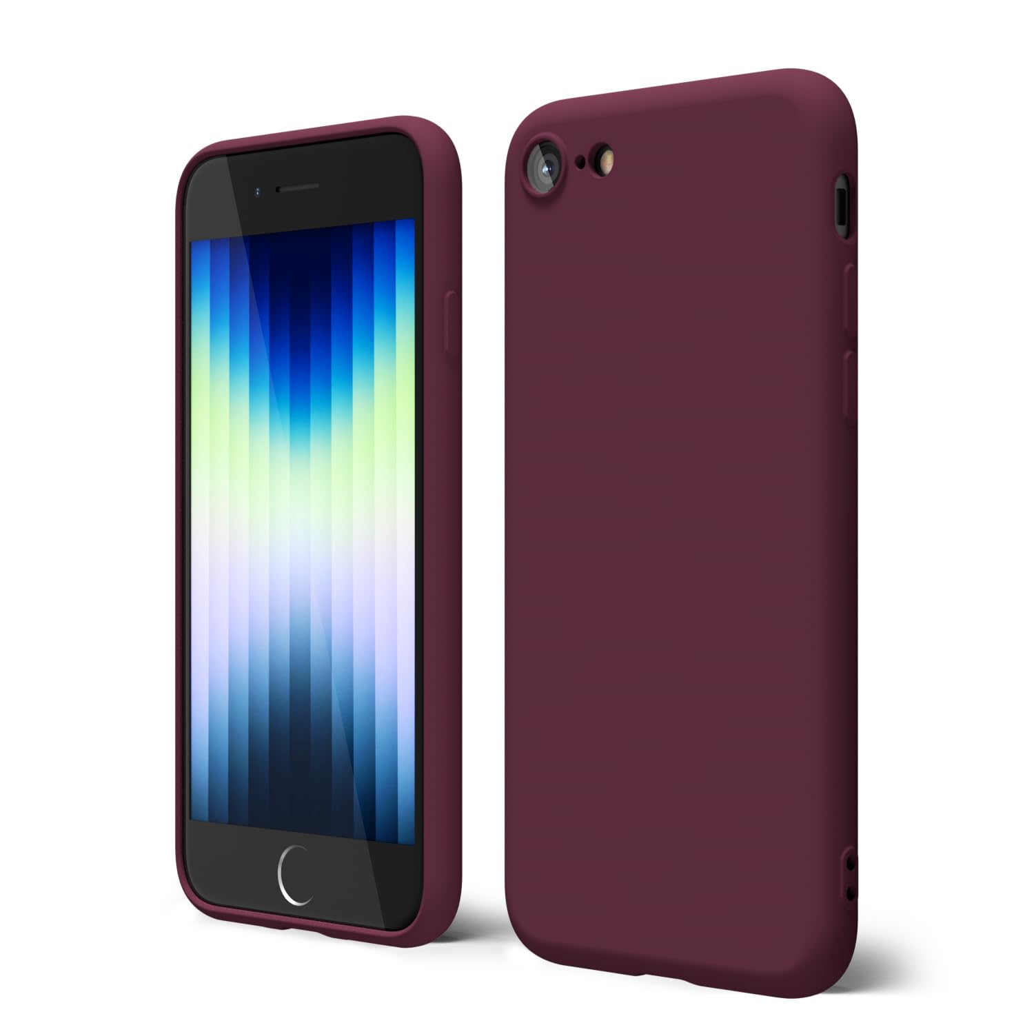 oakxco for iPhone 16 Pro Max Case Liquid Silicone, Soft Rubber Gel Elegant Aesthetic Basic Simple Cover, Cute Thin Slim TPU Matte Solid Color Plain Smooth Case for Women Girl, Light Pink — view 707