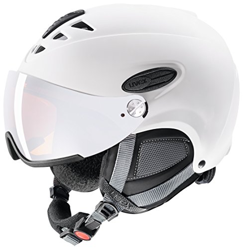 Uvex Hlmt Visor, Casco Donna, Bianco-White Mat, 04...