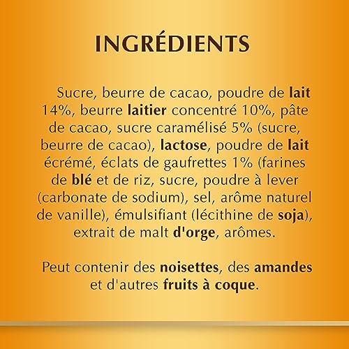 Tablette De Lait Création Crème Brûlée Lindt La Tablette De - vue 4