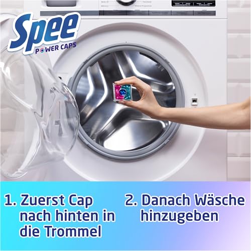 Spee Power Caps Frische-Kick Waschmittel (120 WL), 48h Deo-Frische – Ansicht 6