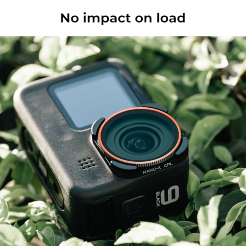 Image of K&F CONCEPT CPL Camera Lens Filter for GoPro Hero 13 /12 /11 /10 /9 Black | Circular Polarizer Polarizing Multi-Coated HD Glass, Aluminum Alloy Frame Action Camera Accessories, FG011
