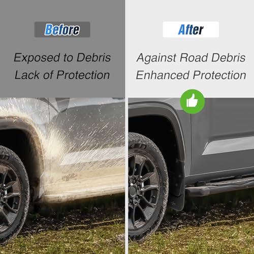 Image of Nilight Mud Flaps Splash Guards for Toyota Tundra 2022 2023 2024 2025 2026