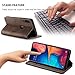 Samsung Galaxy A30/A20 Case,Samsung Galaxy A30/A20 Wallet Case Cover, Magnetic Stand Flip Protective Cover Leather Flip Cover Durable Shockproof Protective Cover for Samsung Galaxy A30/A20(Coffee)