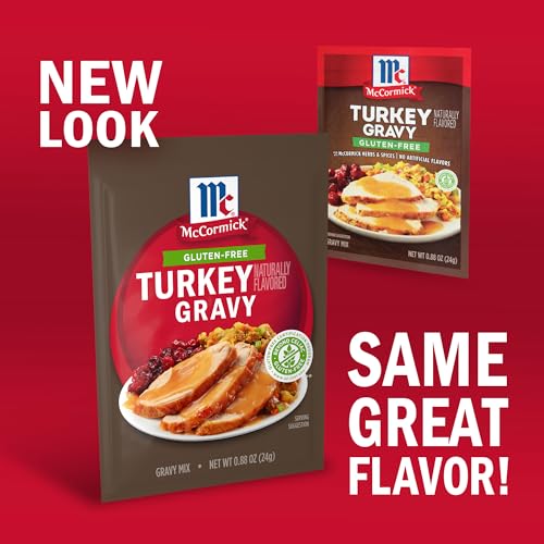 Image of McCormick Turkey Gravy Mix (Gluten Free), 0.88 oz