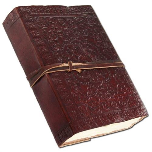 Armory Replicas Medieval Renaissance Flower Leather Handmade Diary