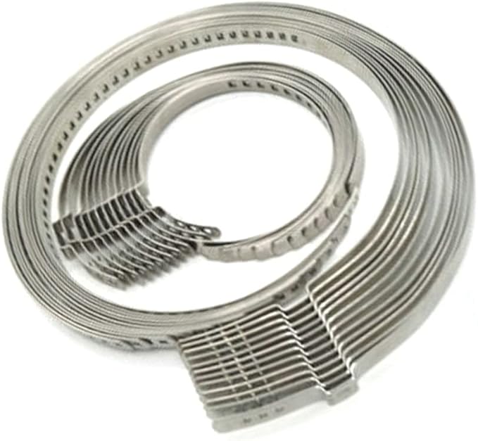 24x CV Boot Clamp Stainless Steel Universal Adjustable Drive Shaft CV