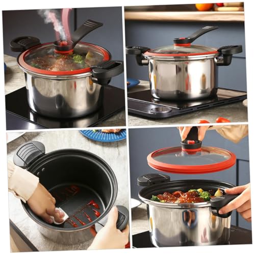 Olla a presión baja acero inoxidable 3.5L multicolor miniatura 7