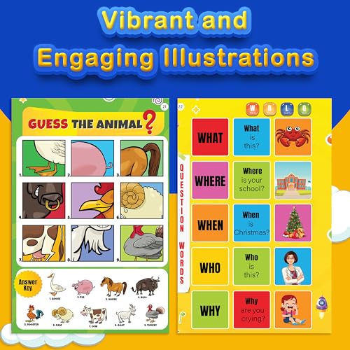 Image of Kiddale Dual 2‑in‑1 Combo: English Essentials & My First Krishna Interactive Sound Book Pack