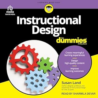 Instructional Design for Dummies Audiolibro Por Susan M. Land arte de portada