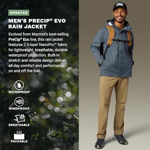 Image of MARMOT Men's Precip Evo Rain Jacket