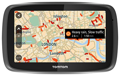 TomTom GO 50 5 inch Sat Nav with Western European Maps and Lifetime Map and Traffic Updates