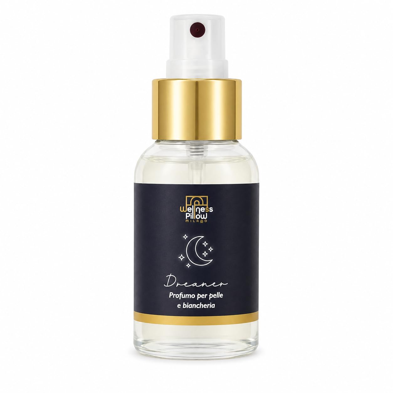 Milano Dreamer Spray Aromaterapeutico per Cuscino e Lenzuola con Pino Cembro, Eucalipto e Camomilla