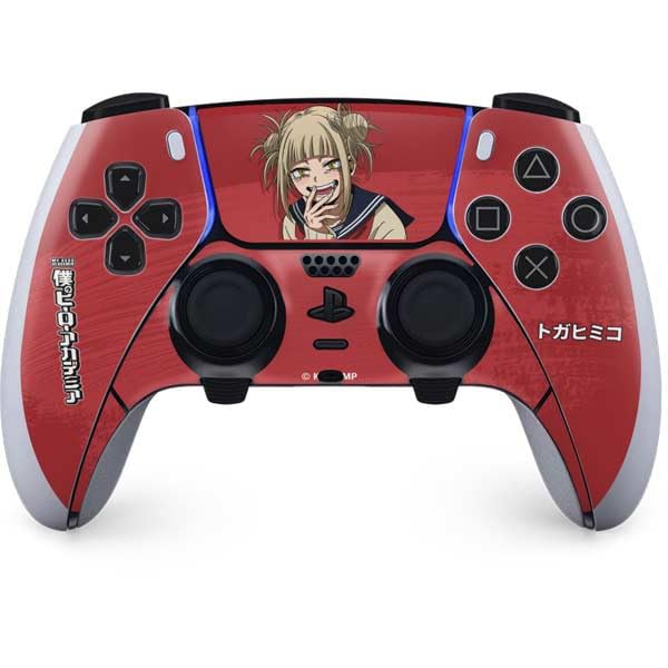 Skinit Decal Gaming Skin Compatible with PS5 DualSense Edge Pro Controller - Officially Licensed My Hero Academia Himiko Toga Season 5 Design