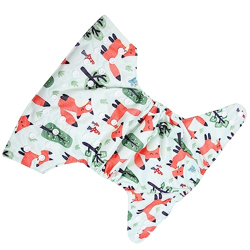 Listado de Pañales para nadar para Bebé Top 10. 44 Pañal de Natación Reutilizable Ajustable, Talla única, PUL Impermeable y Transpirable, Evita Fugas, Operativo de Bucle de Gancho de Tela de Bolsillo Lavable (BL002) Pañal