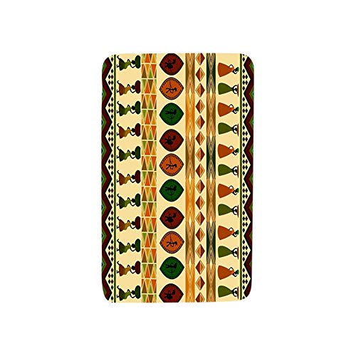 Zhuhaixmy 3-Teiliges Badematten Set - 3D Geometrie Muster Dekorative 3 stücke Skidproof Soft Pedestal Teppich + Deckel… – Bild 3