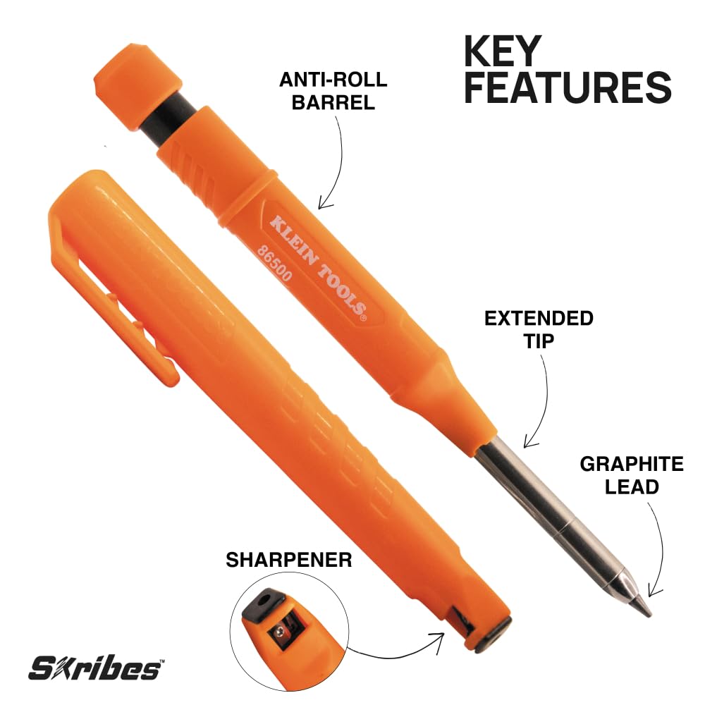 Amazon.com : KLEIN TOOLS 80188 Skribes 2.8 mm Mechanical Carpenter