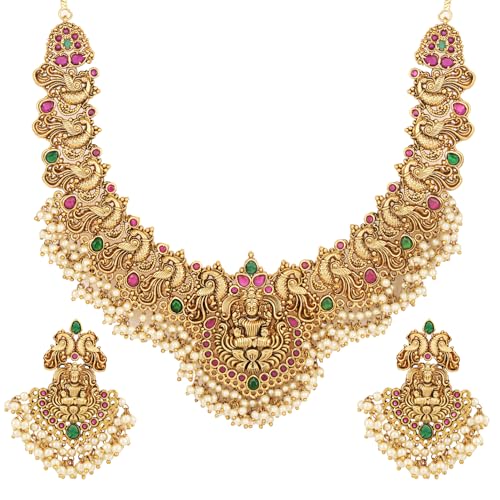 Shining Diva Fashion Latest Stylish Fancy Pearl Choker Traditiona...